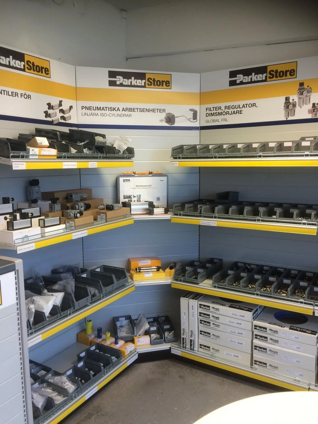 Hydrauliska komponenter och utrustning