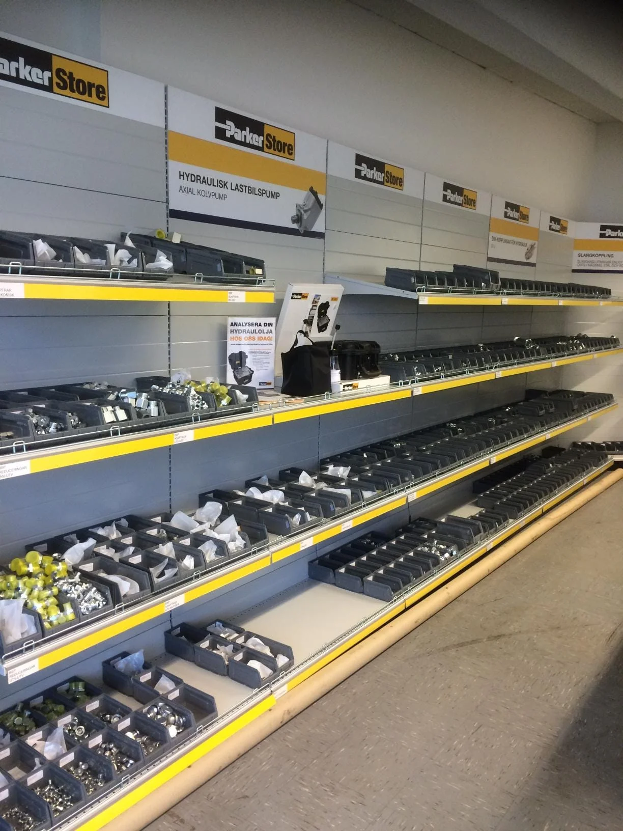 Hydraulik produkter på lager