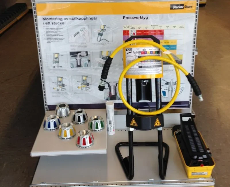 TF Hydraulik AB – Parker Store butik med hydraulikkomponenter